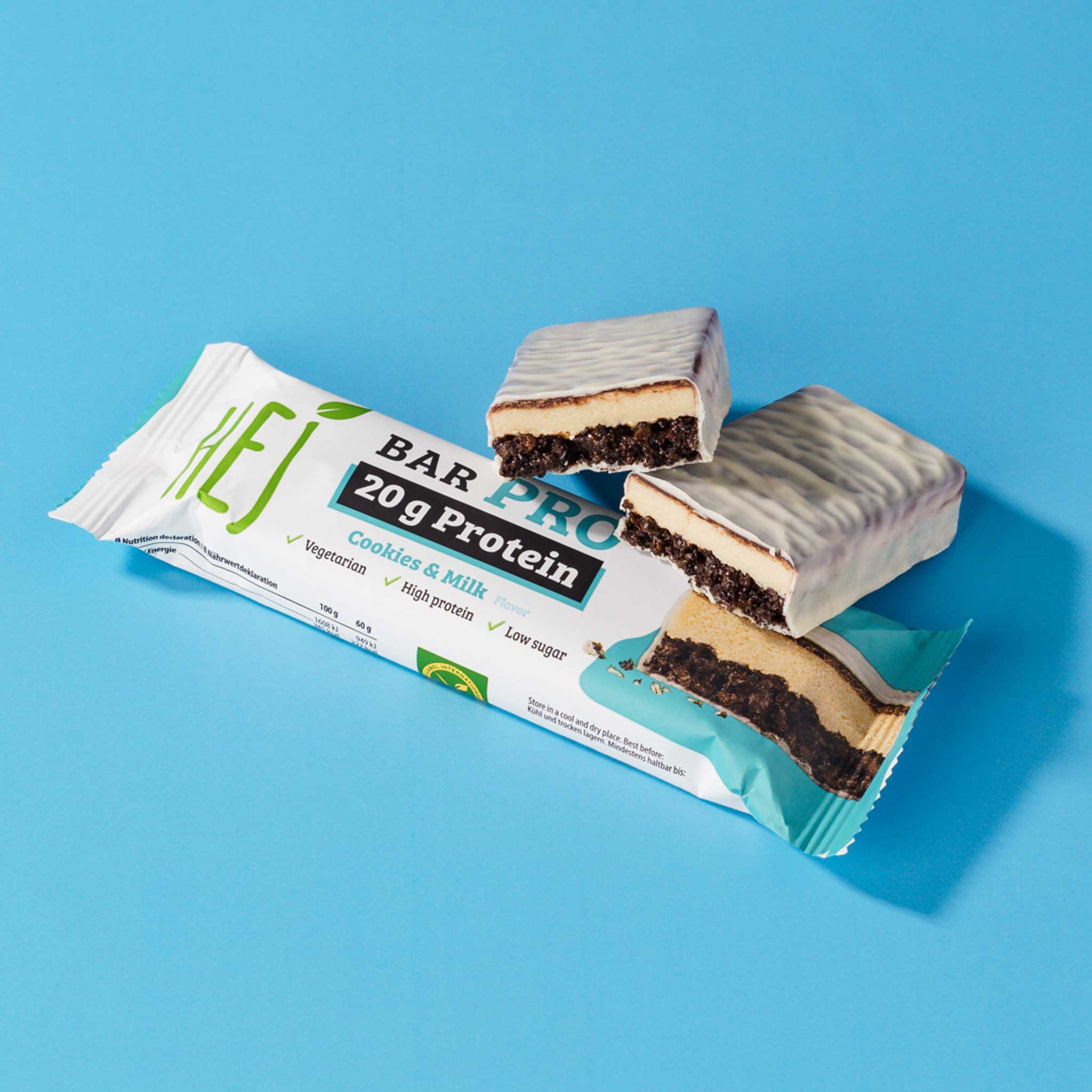 HEJ Bar Pro Cookies & Milk