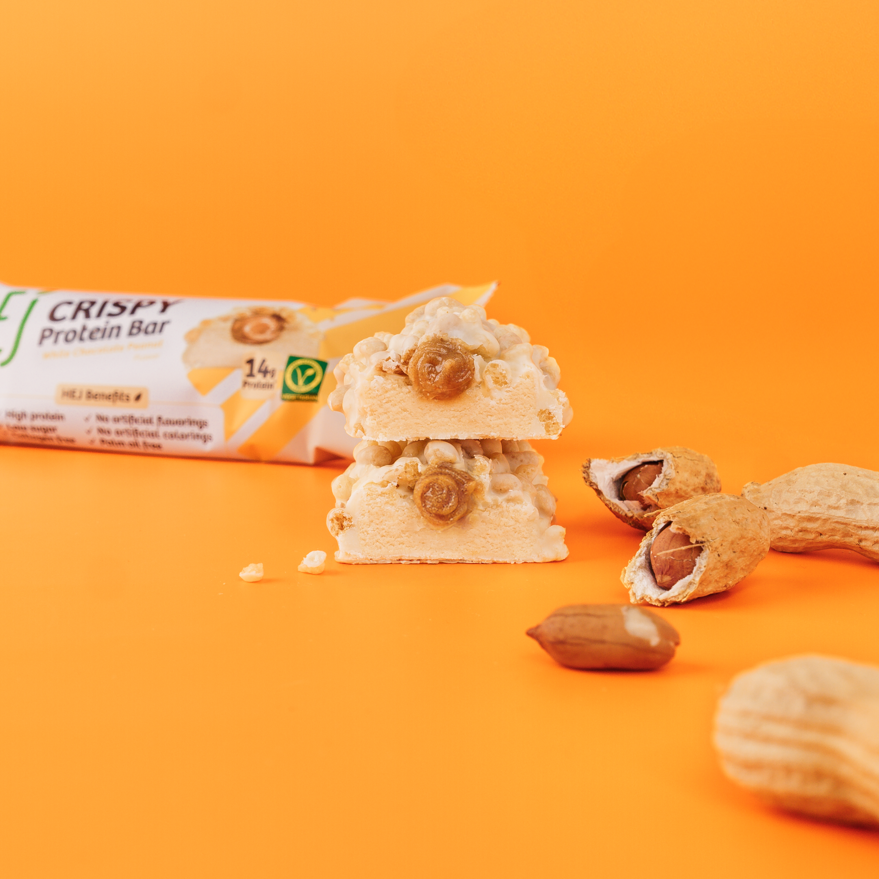 HEJ Crispy White Chocolate Peanut