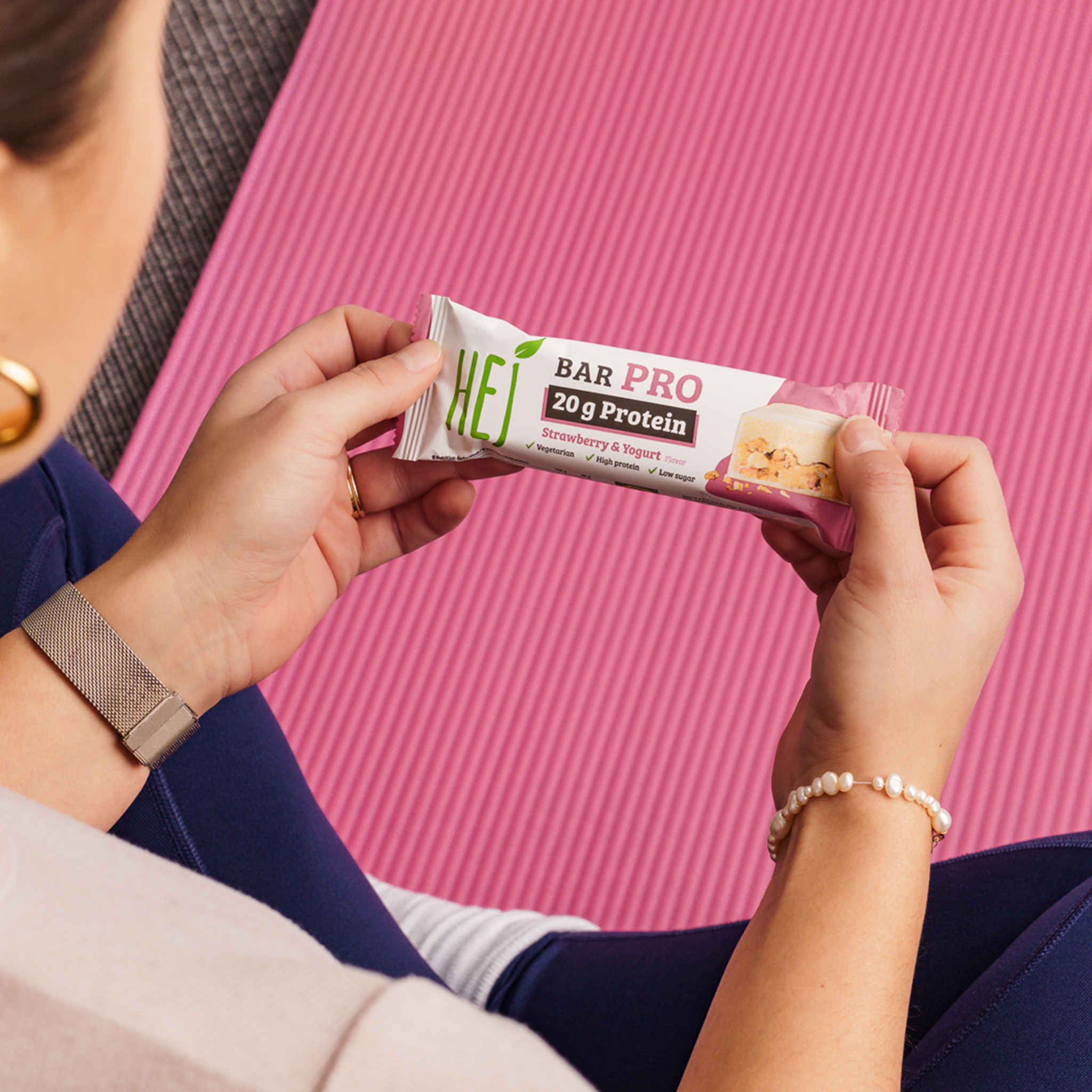 HEJ Bar Pro Strawberry & Yogurt