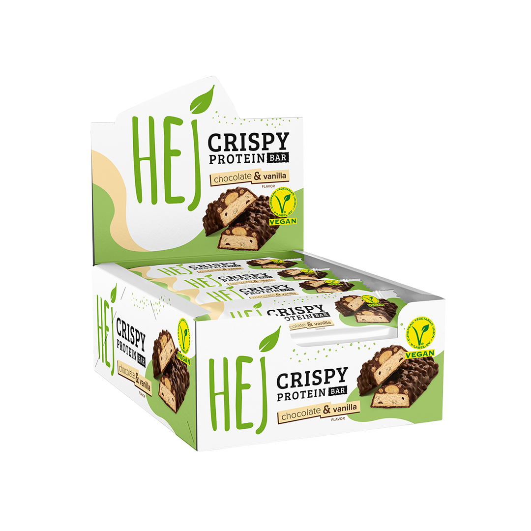 HEJ Vegan Crispy Chocolate & Vanilla