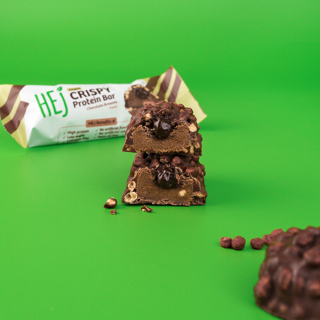 HEJ Vegan Crispy Chocolate Brownie
