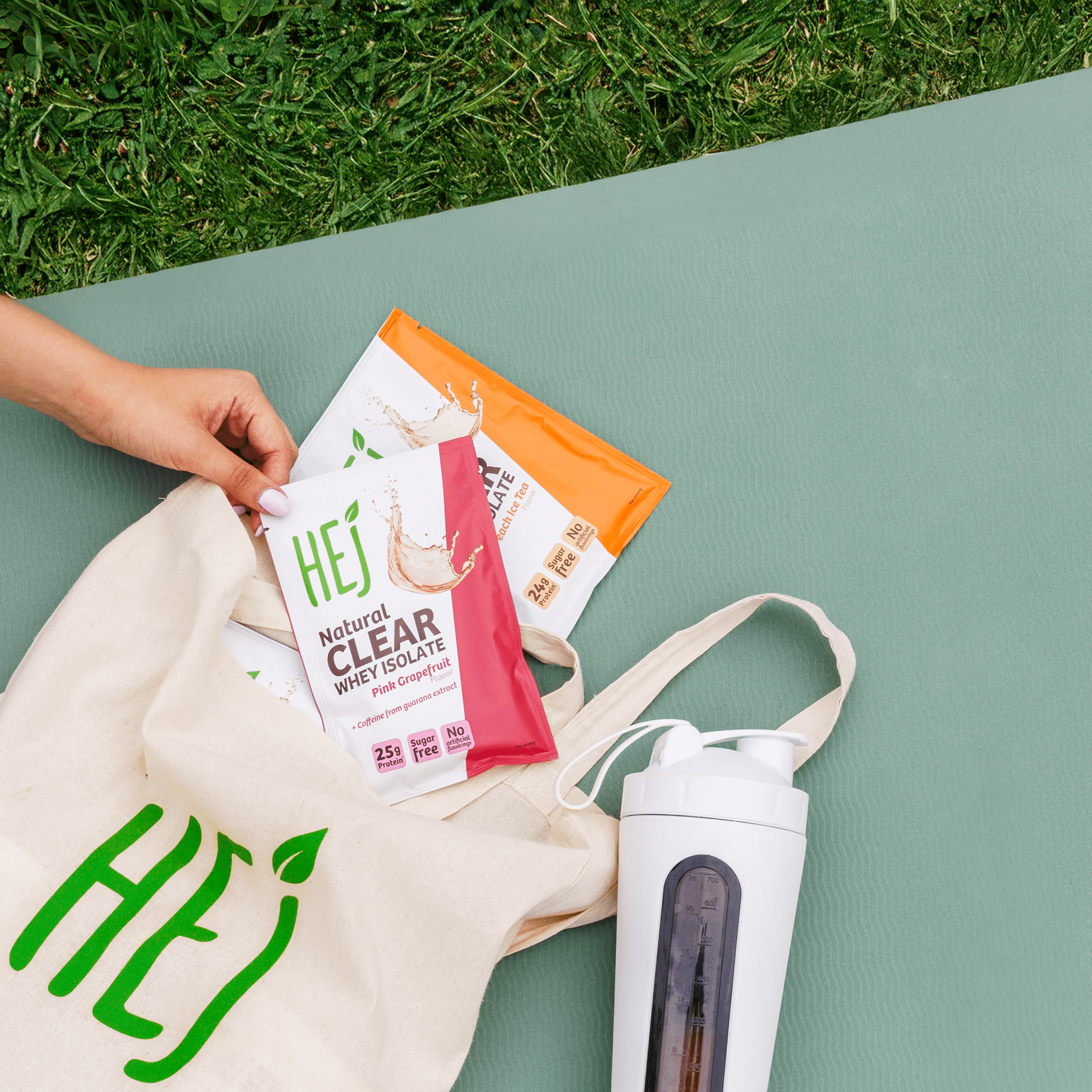 HEJ Clear Whey Isolate Peach Ice Tea