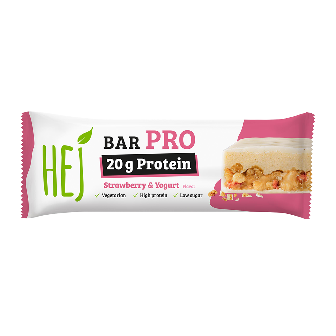 HEJ Bar Pro Strawberry & Yogurt