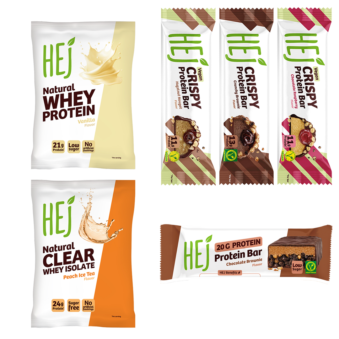 HEJ Protein Bestseller Probierbox