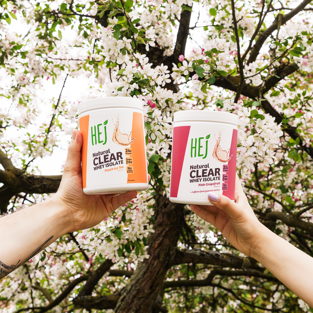 HEJ Clear Whey Isolate Peach Ice Tea