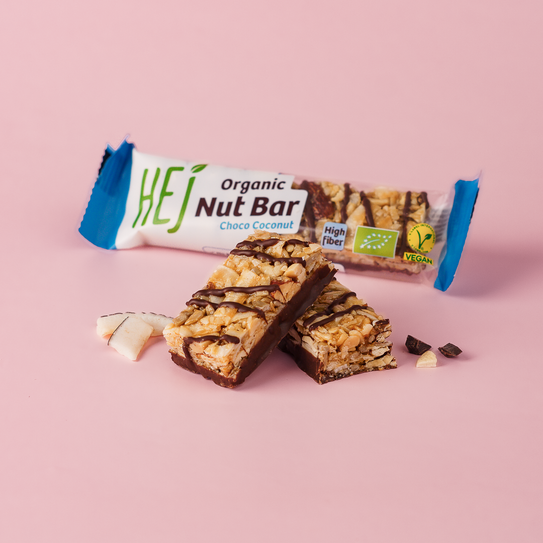HEJ Organic Nut Bar Choco Coconut