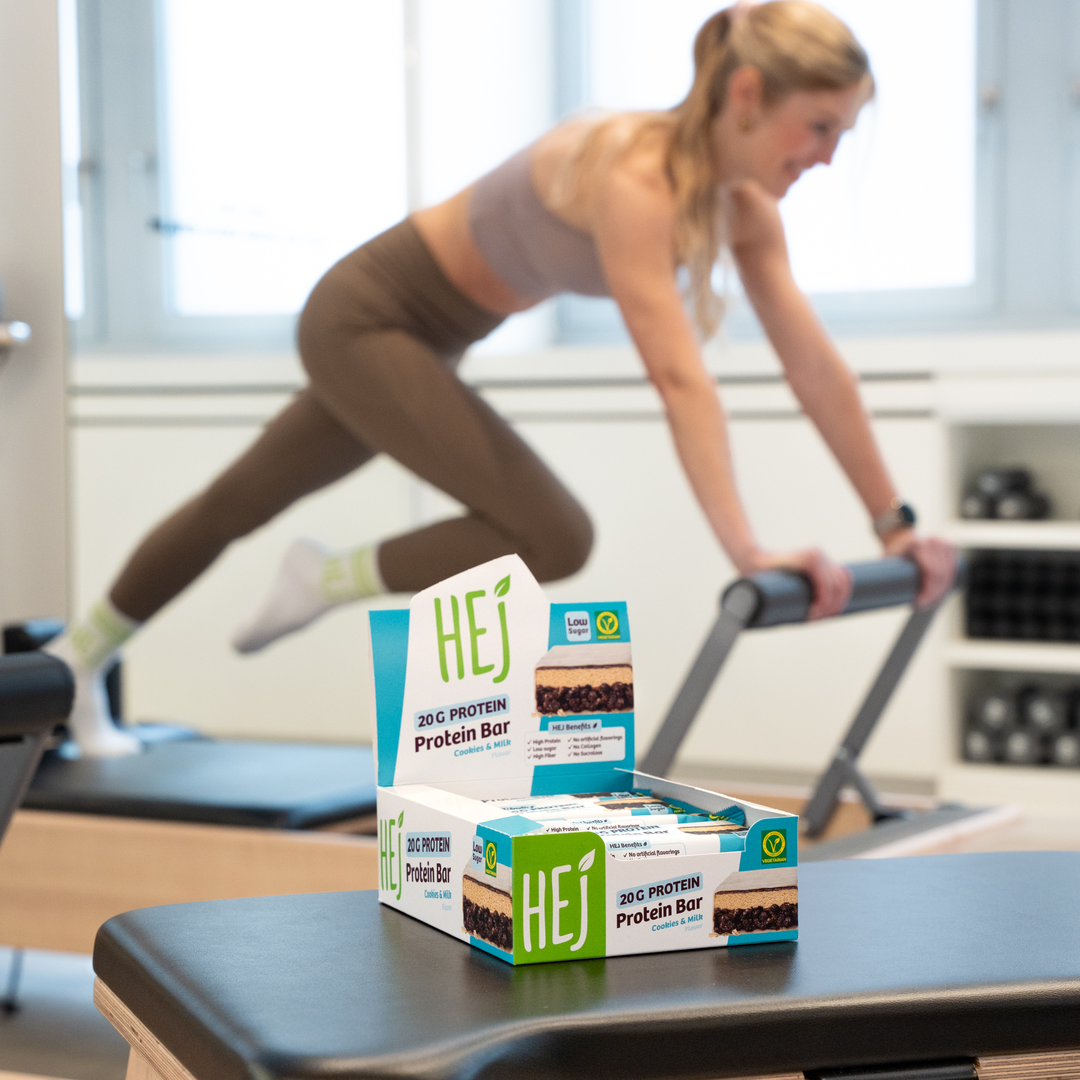 HEJ 20g Protein Bar Cookies & Milk