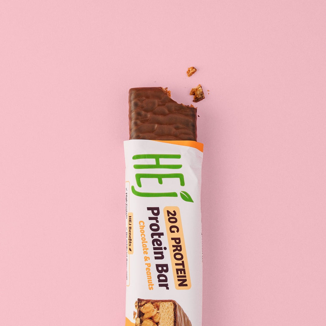 HEJ 20g Protein Bar Chocolate & Peanuts