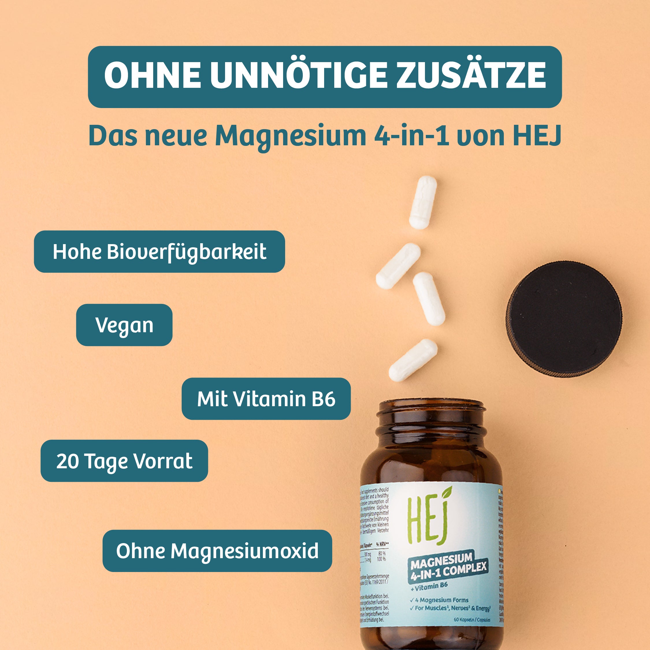 HEJ Supplement - Magnesium 4-in-1 Complex