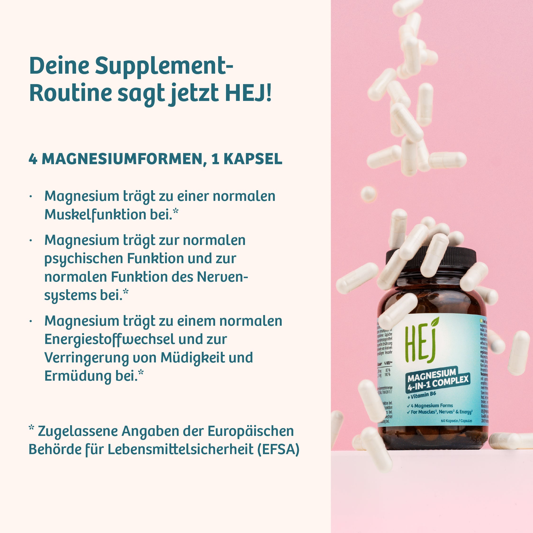 HEJ Supplement - Magnesium 4-in-1 Complex