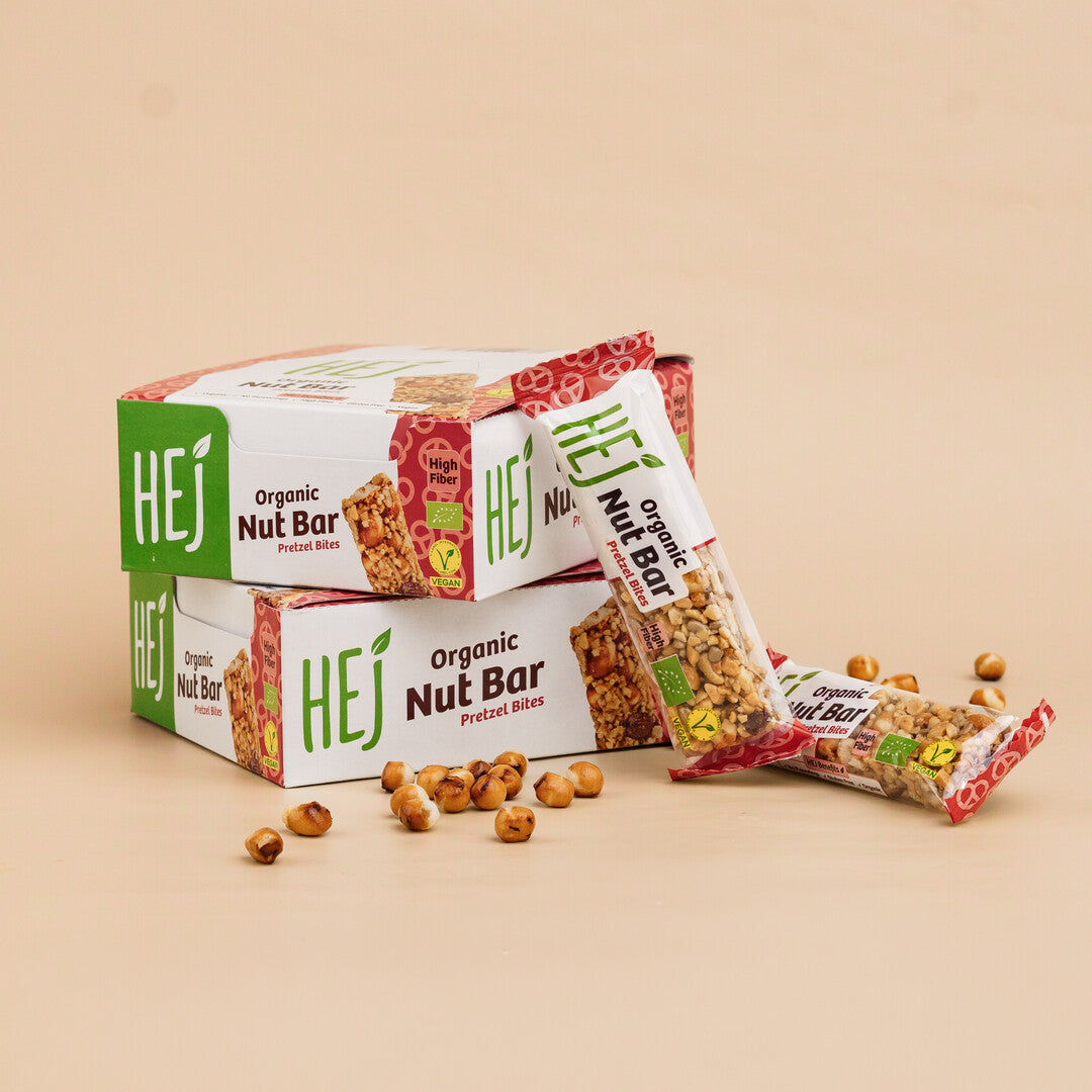 HEJ Organic Nut Bar Pretzel Bites