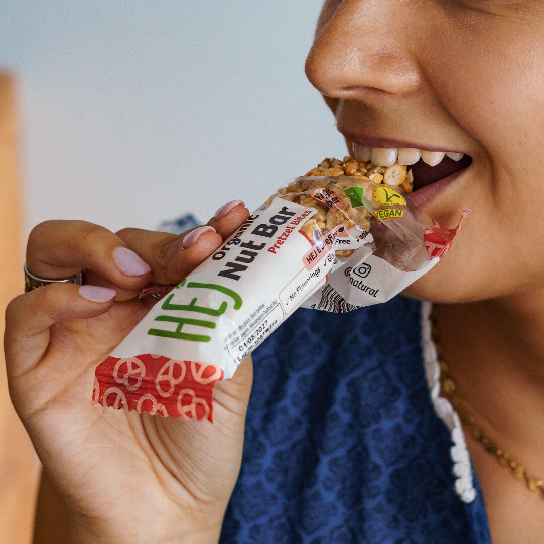 HEJ Organic Nut Bar Pretzel Bites