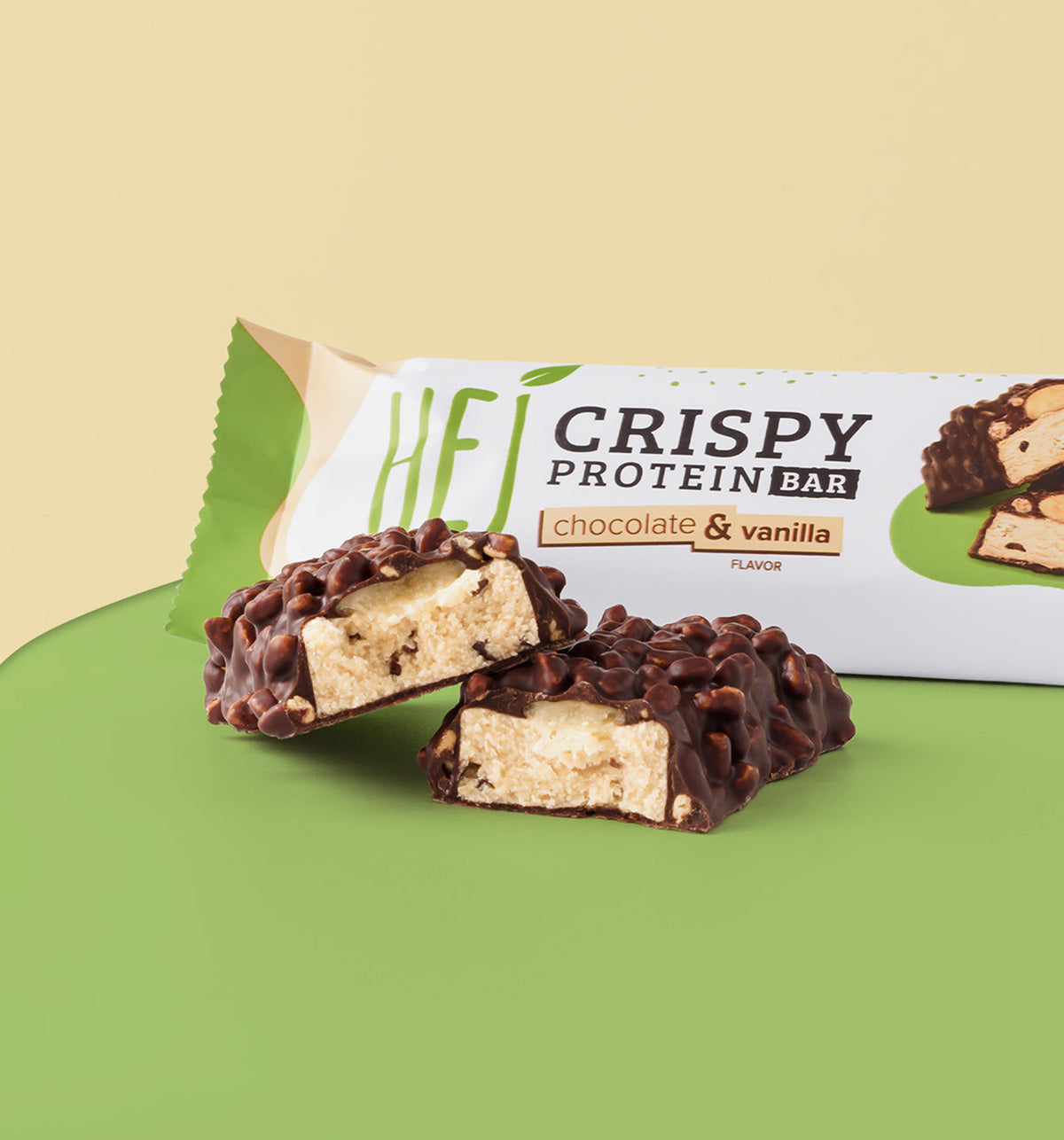 HEJ Vegan Crispy Chocolate & Vanilla