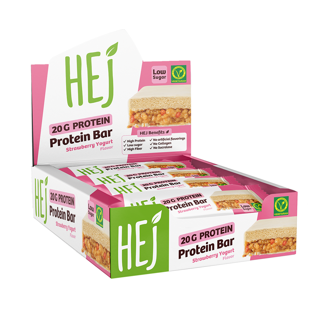 HEJ 20g Protein Bar Strawberry Yogurt