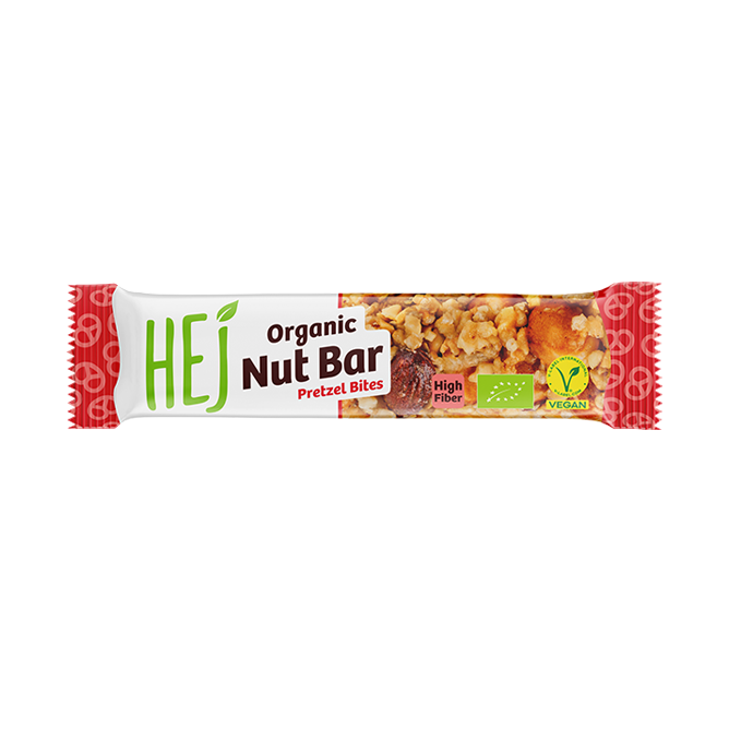 HEJ Organic Nut Bar Pretzel Bites
