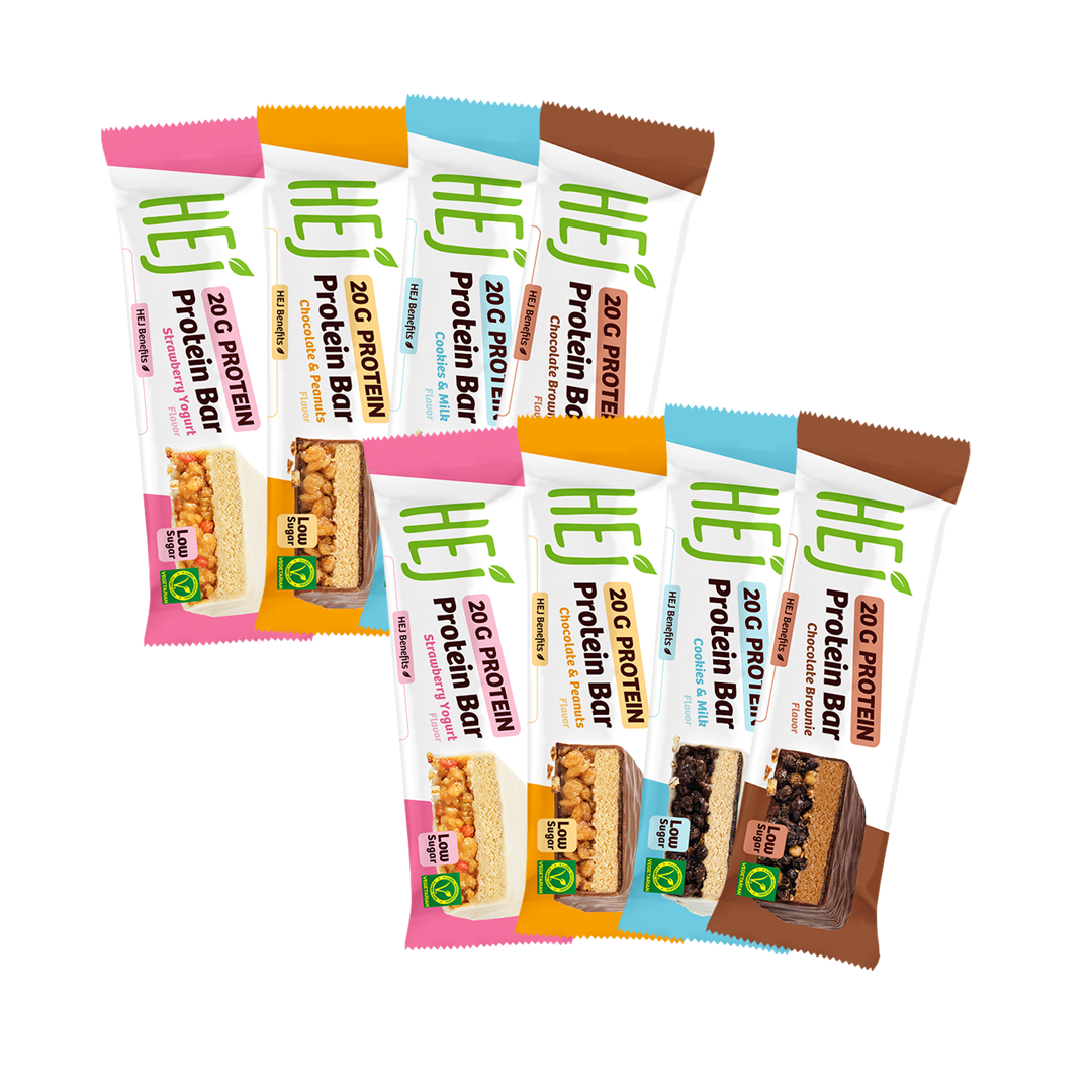 HEJ 20g Protein Bar Probier Snackpack