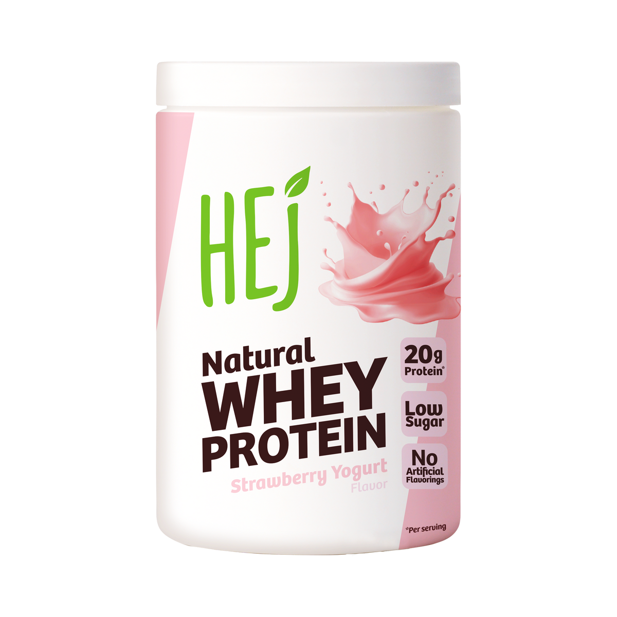 HEJ Whey Strawberry Yogurt - 900g