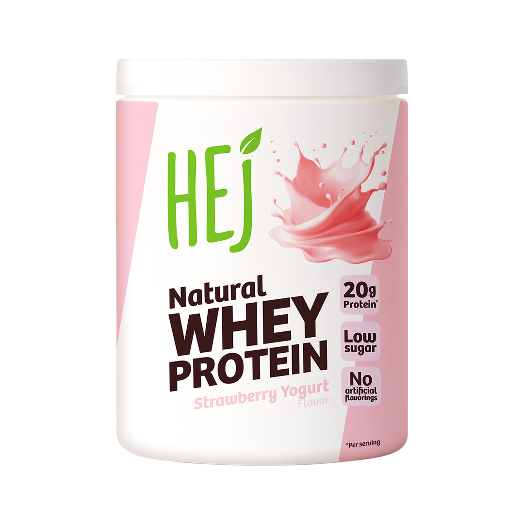 HEJ Whey Strawberry Yogurt - 300g