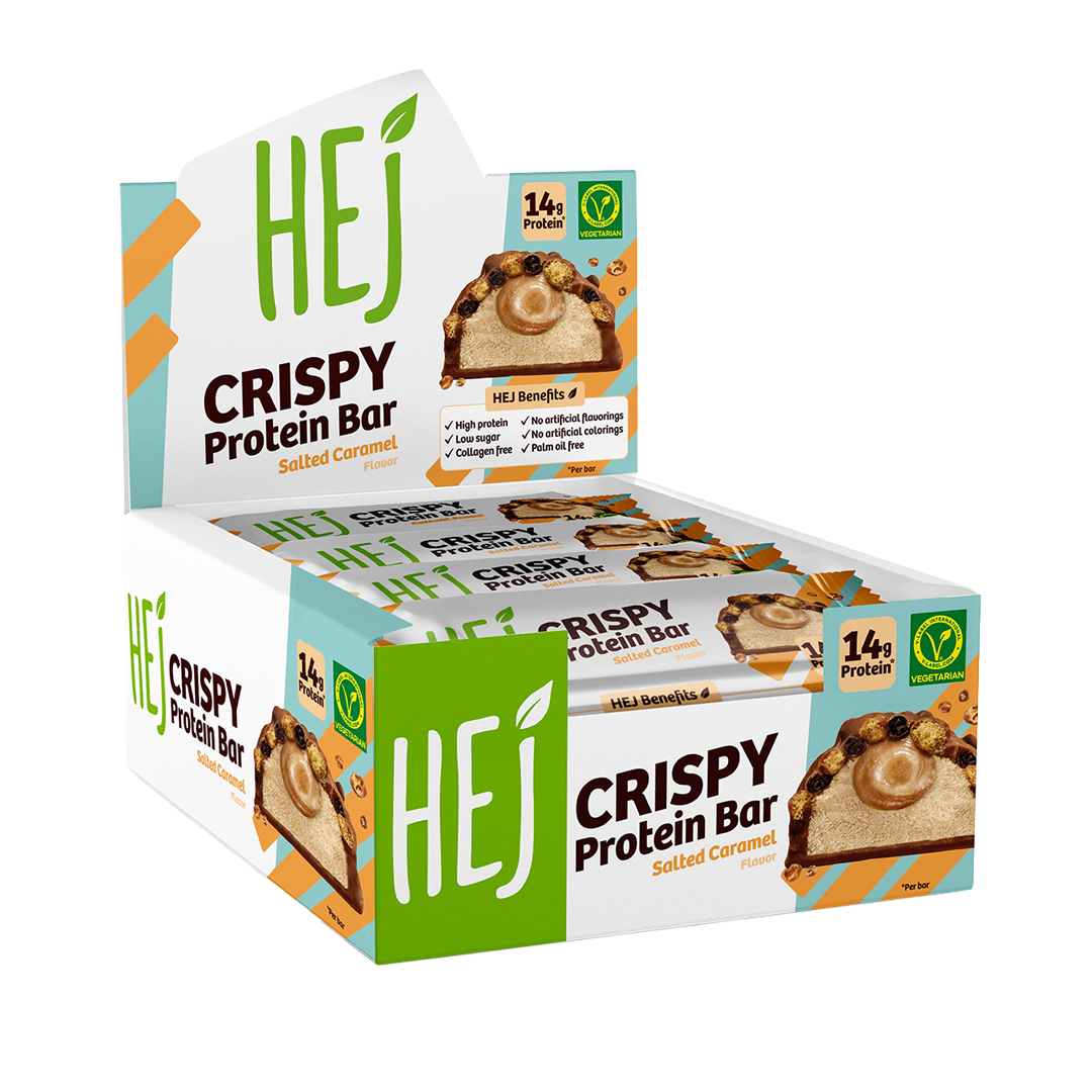 HEJ Crispy Salted Caramel - 12 x 45g