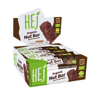 HEJ Organic Nut Bar Dark Chocolate