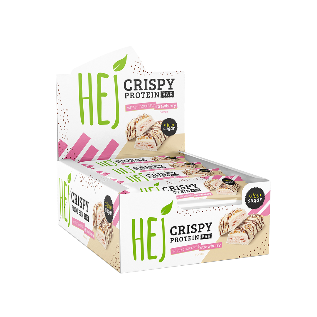 HEJ Crispy White Chocolate Strawberry