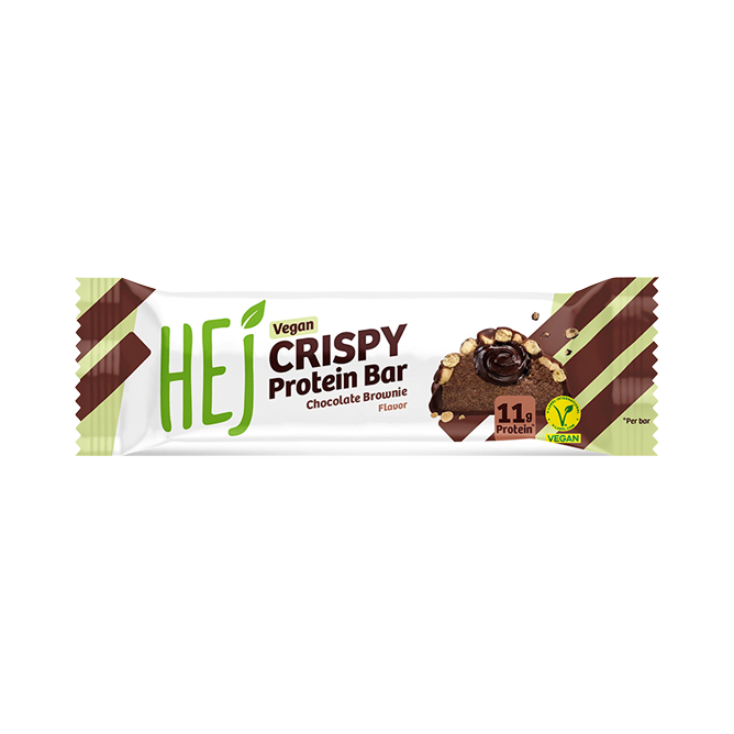 HEJ Vegan Crispy Chocolate Brownie Single Bars