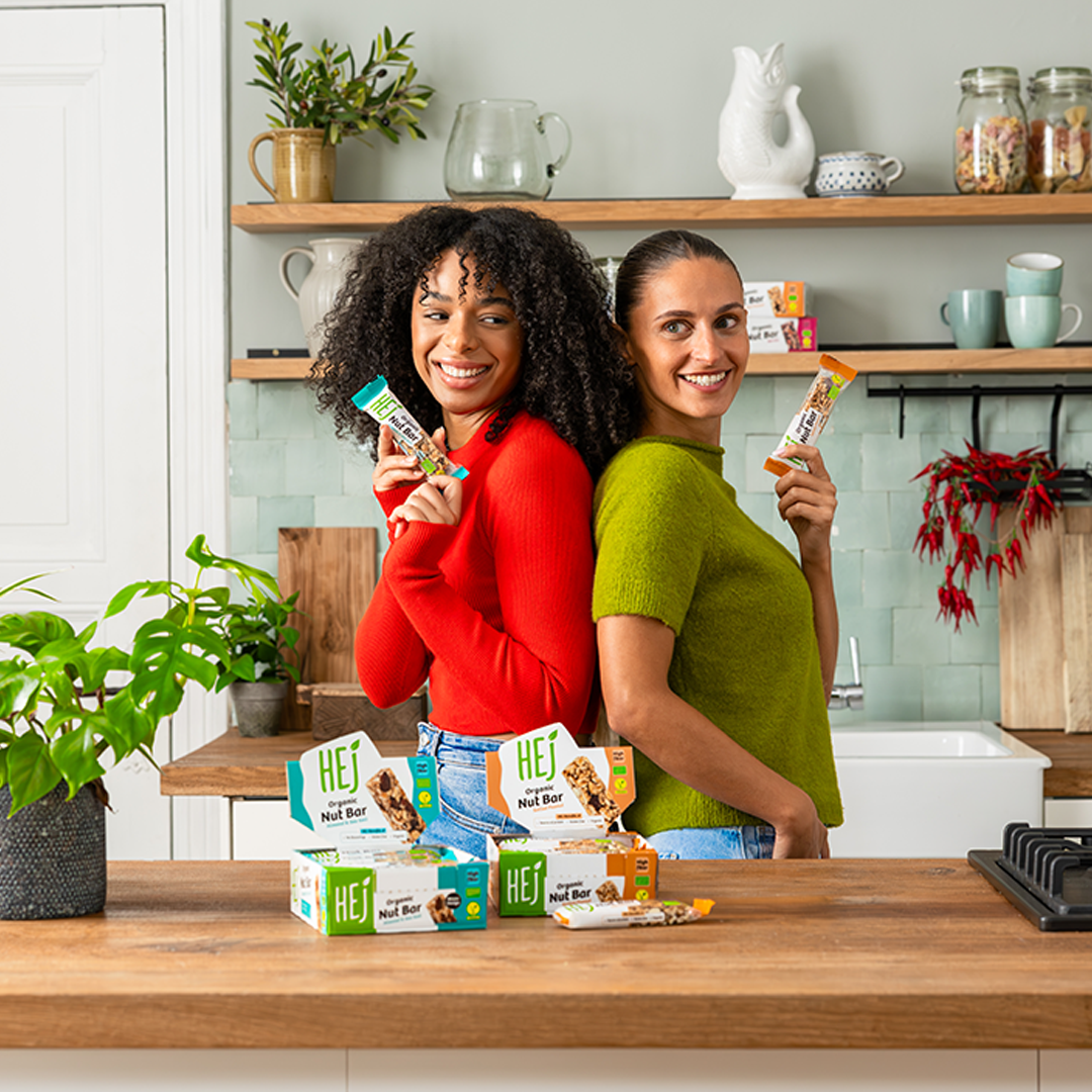 HEJ Organic Nut Bar Almond & Sea Salt