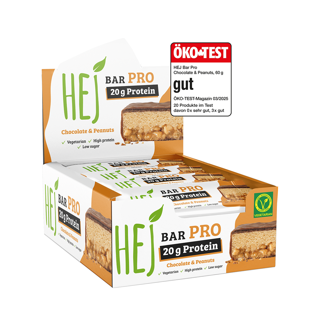 HEJ Bar Pro Chocolate & Peanuts