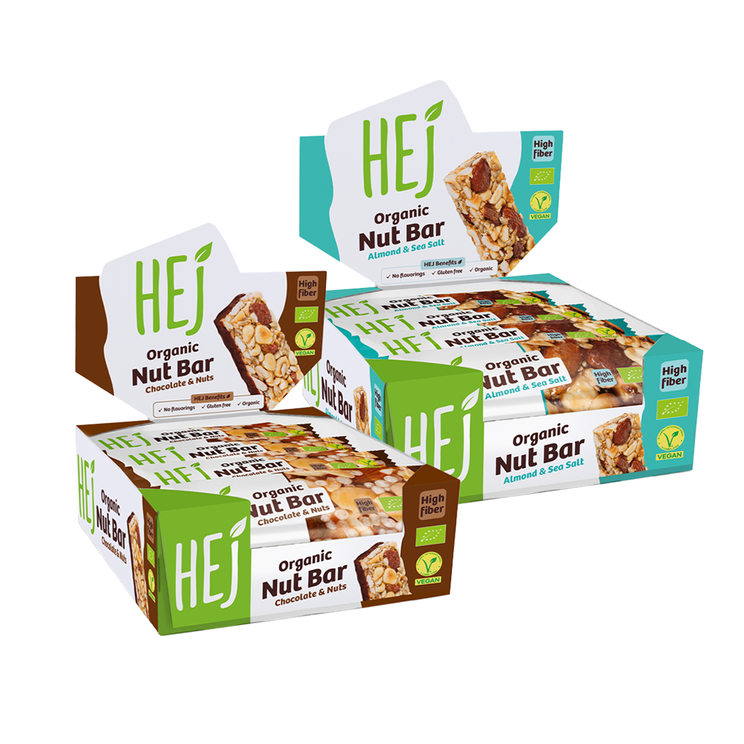 HEJ Organic Nut Bar Bestseller Doppelpack