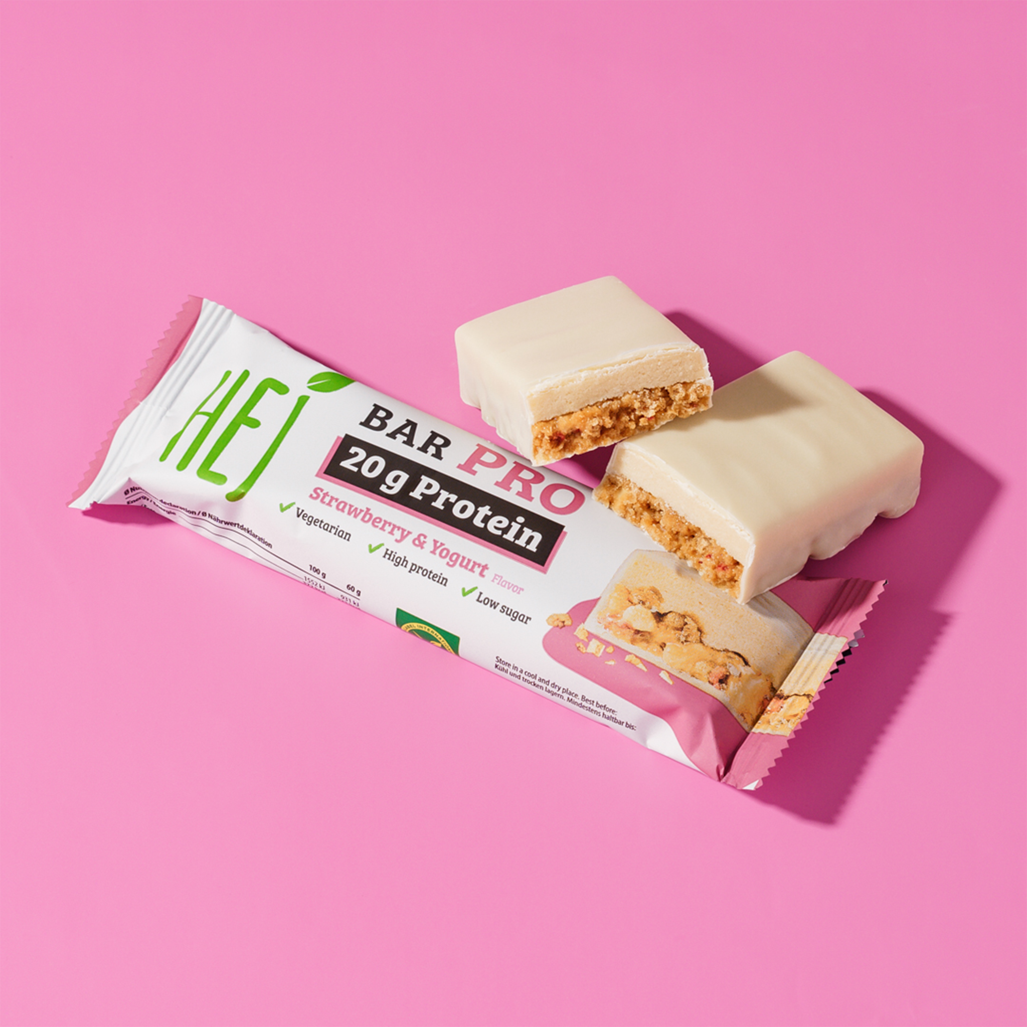 HEJ Bar Pro Strawberry & Yogurt
