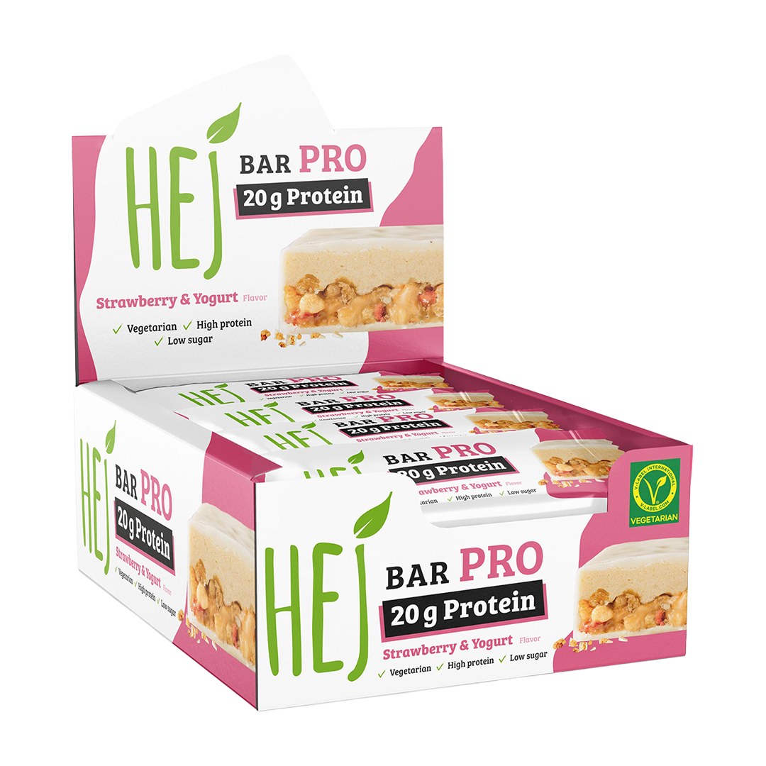 HEJ Bar Pro Strawberry & Yogurt