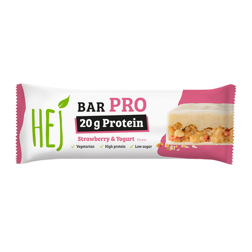 HEJ Bar Pro Strawberry & Yogurt