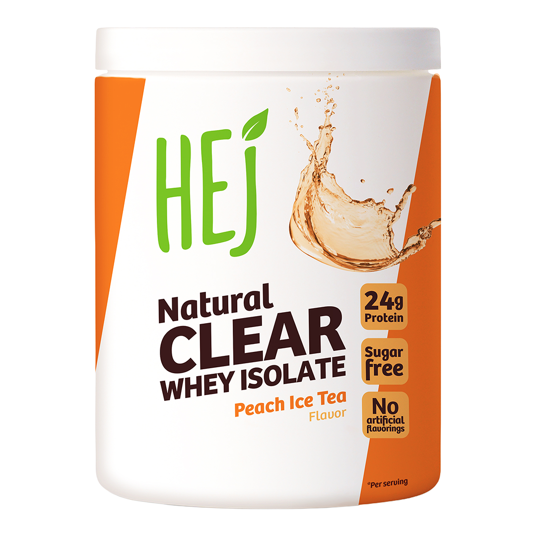 HEJ Clear Whey Isolate Peach Ice Tea