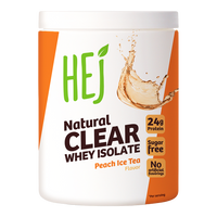 HEJ Clear Whey Isolate Peach Ice Tea
