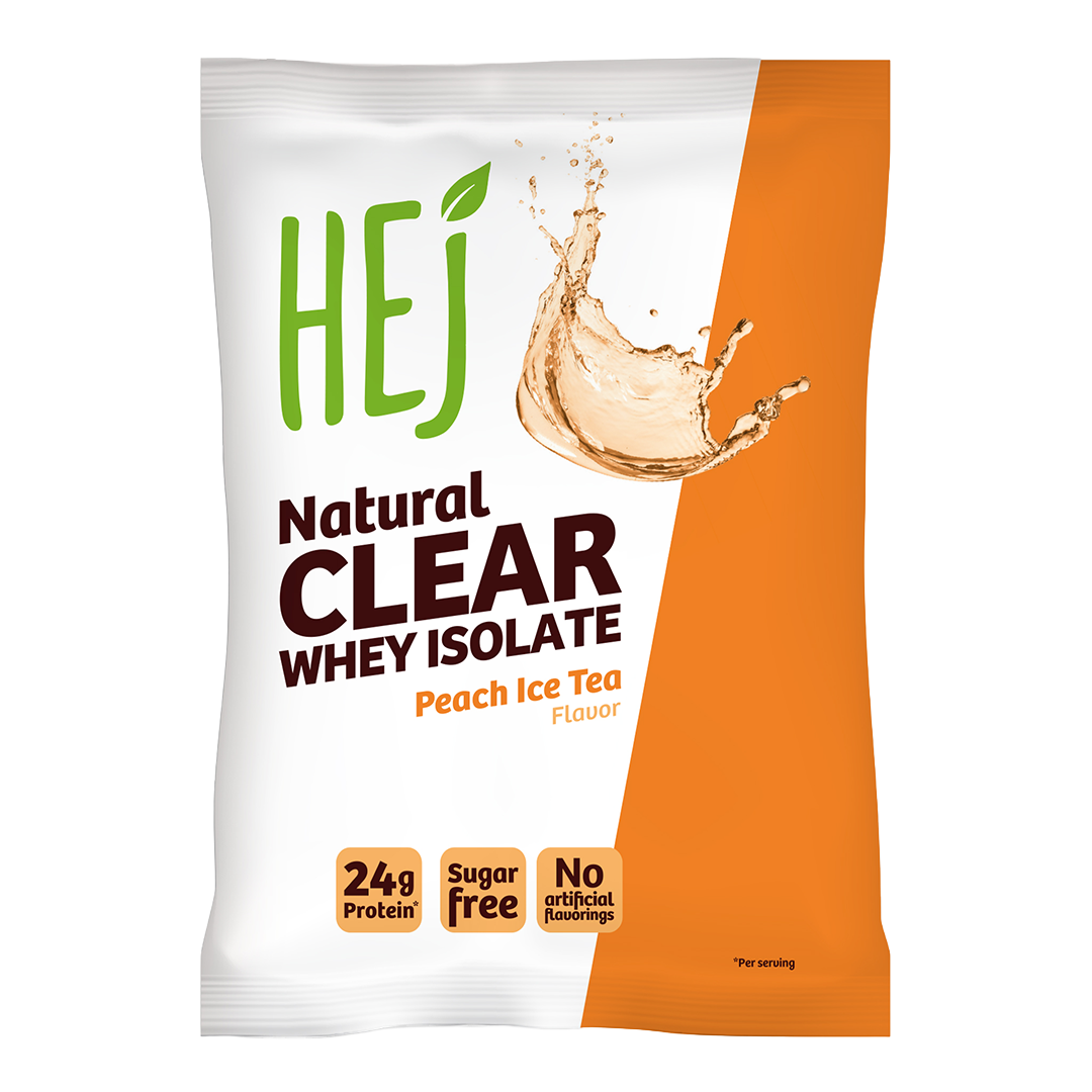 HEJ Clear Whey Isolate Peach Ice Tea - 30g