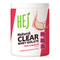HEJ Clear Whey Isolate Pink Grapefruit + Koffein