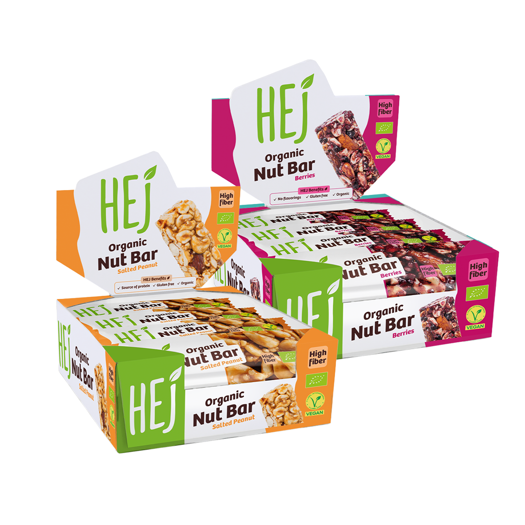 HEJ Organic Nut Bar Newcomer Doppelpack